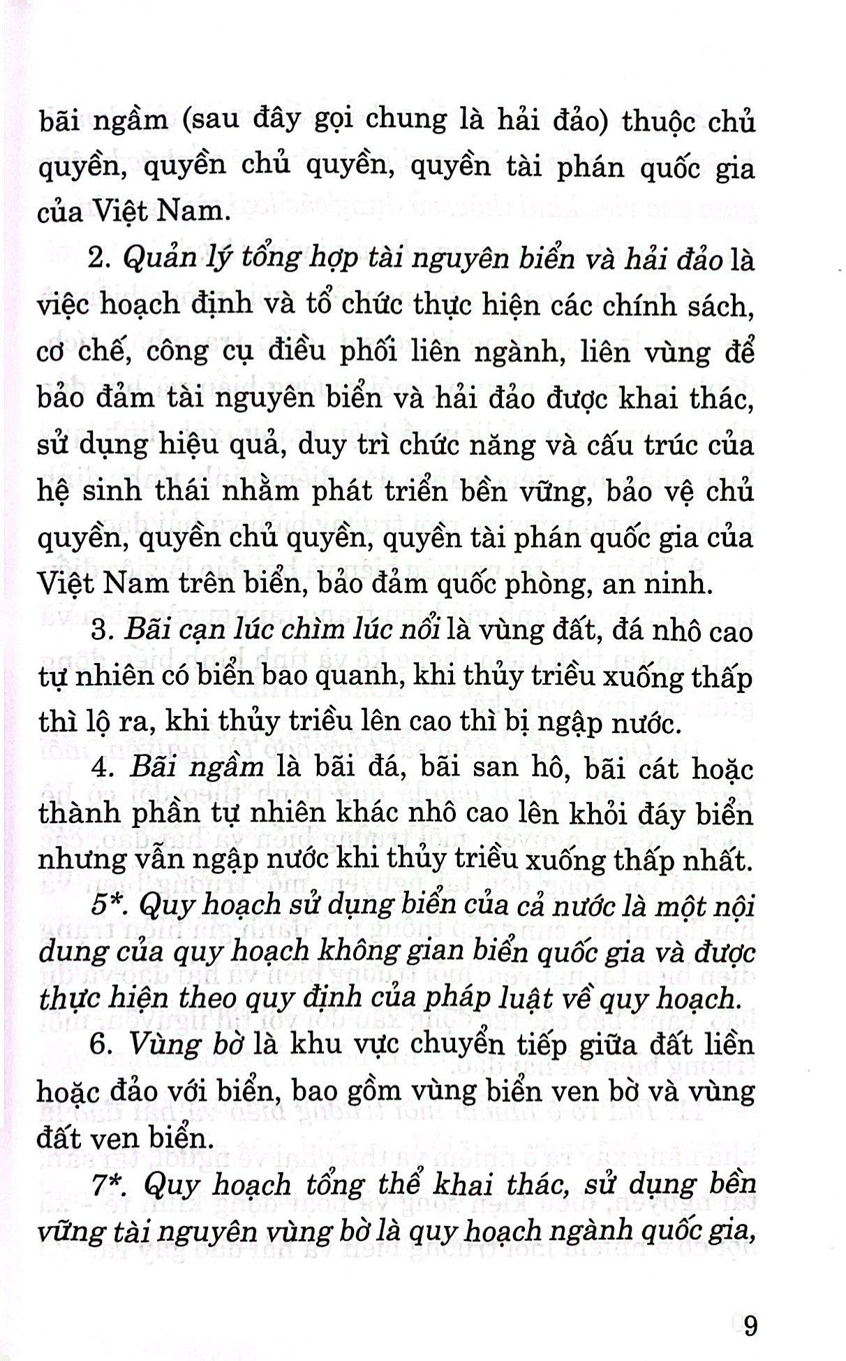 luật tài nguyên môi trường biển và hải đảo năm 2015 (sửa đổi, bổ sung năm 2018, 2023) - Ảnh 5