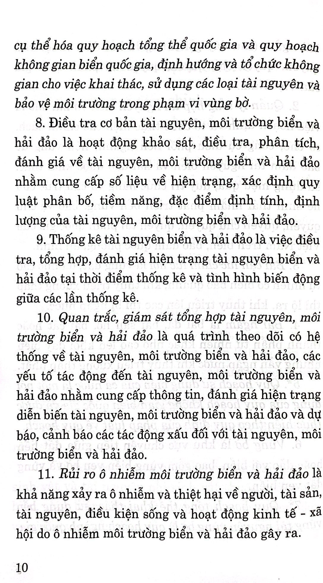 luật tài nguyên môi trường biển và hải đảo năm 2015 (sửa đổi, bổ sung năm 2018, 2023) - Ảnh 6