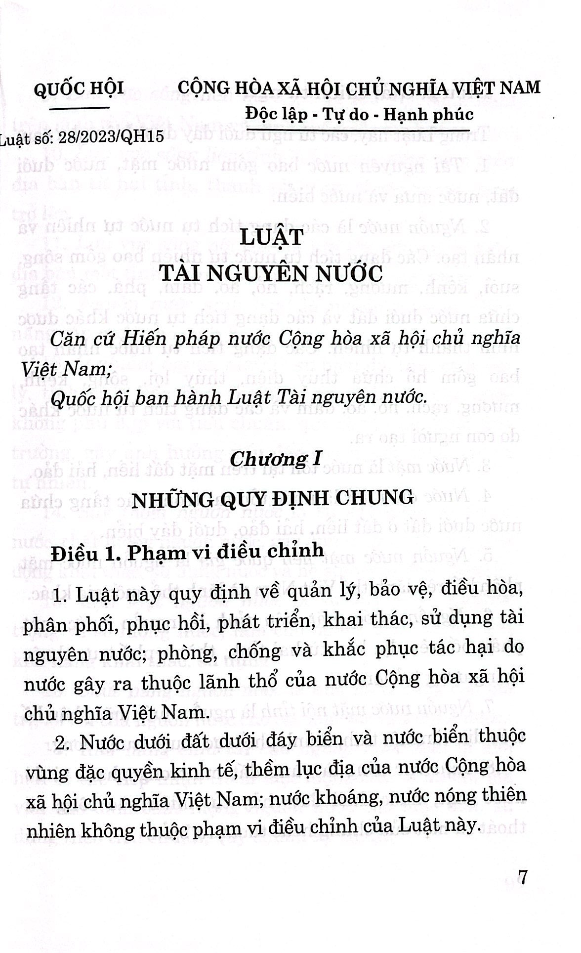 luật tài nguyên nước - Ảnh 4