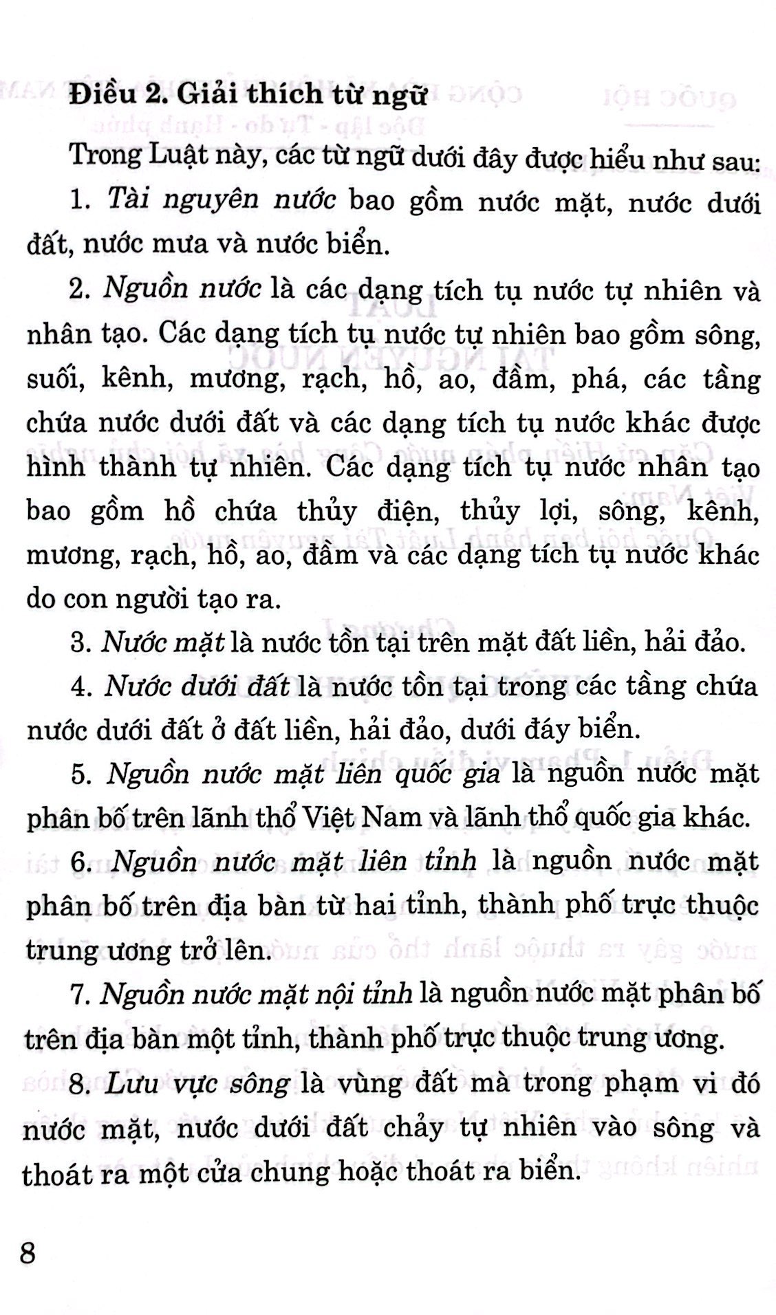 luật tài nguyên nước - Ảnh 5