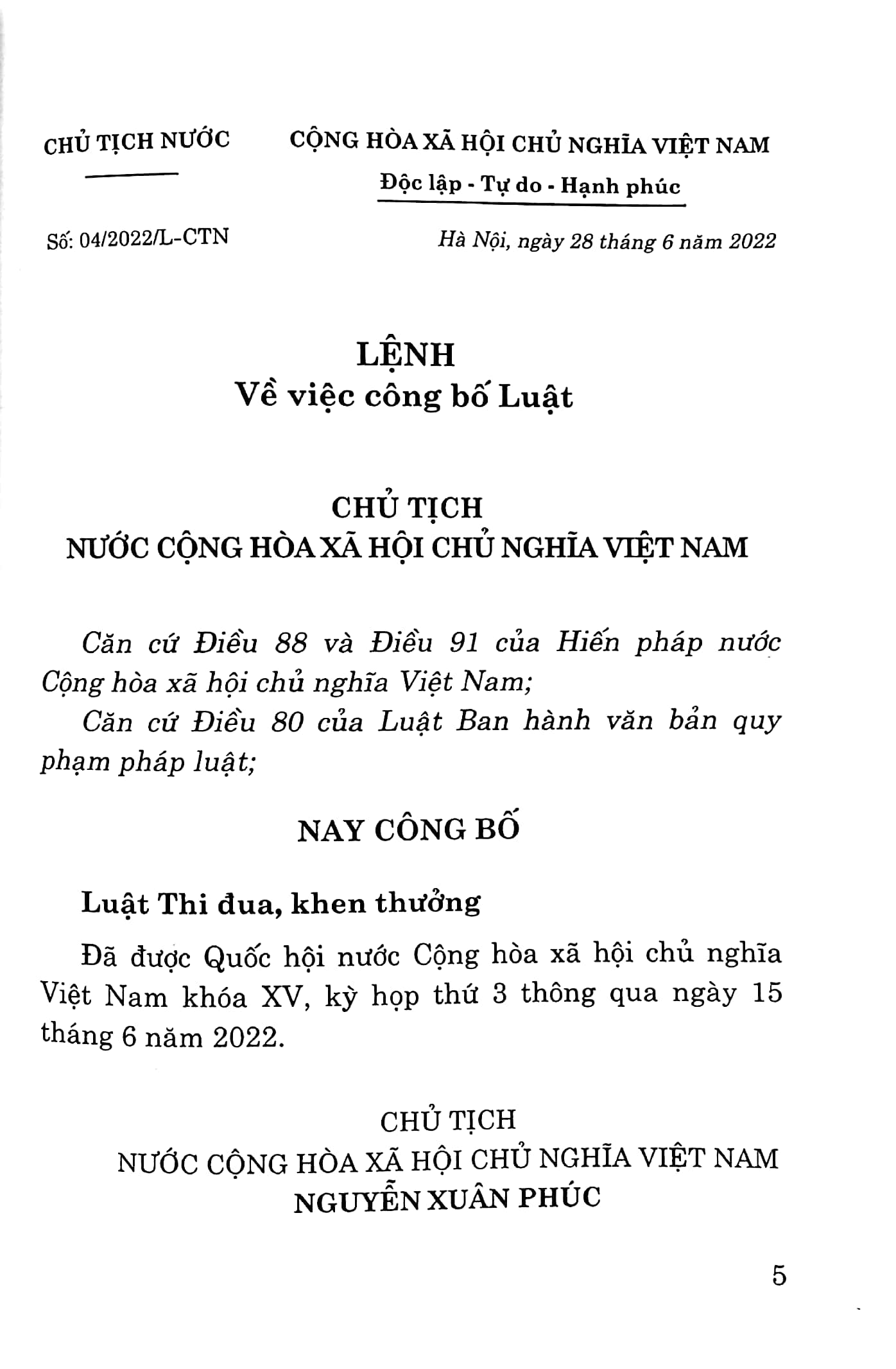 luật thi đua, khen thưởng - Ảnh 4