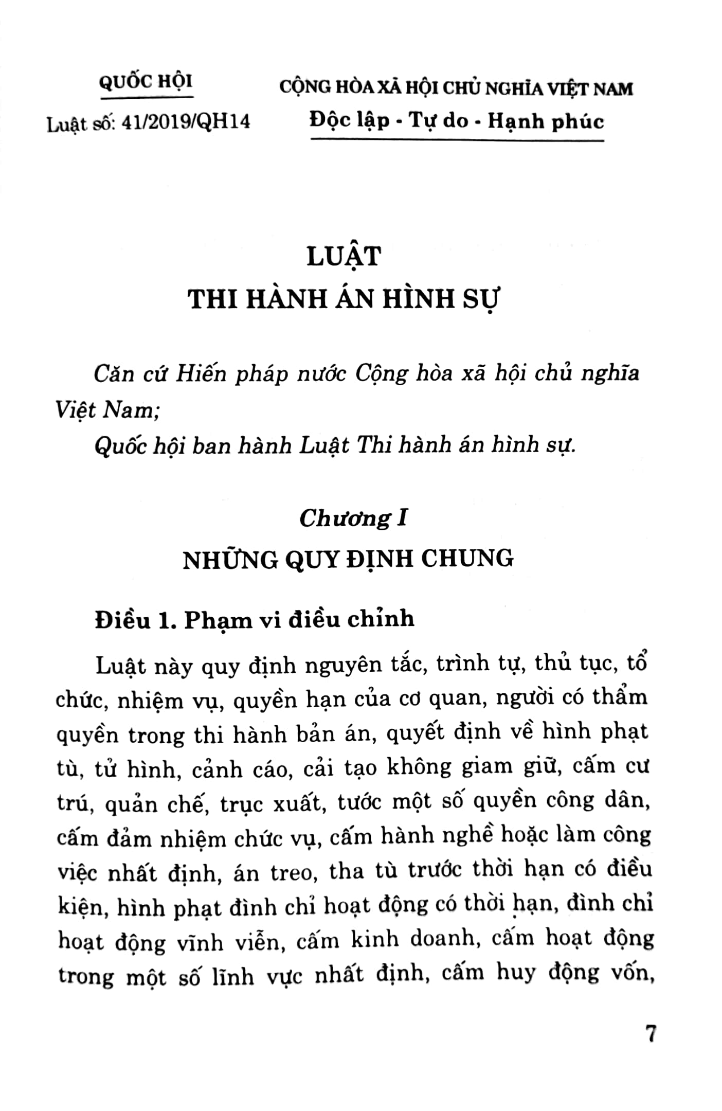 luật thi hành án hình sự (hiện hành) - Ảnh 5