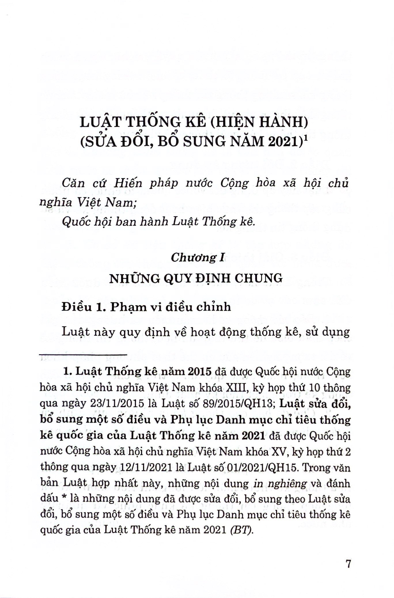 luật thống kê (hiện hành) (sửa đổi, bổ sung năm 2021) - Ảnh 3