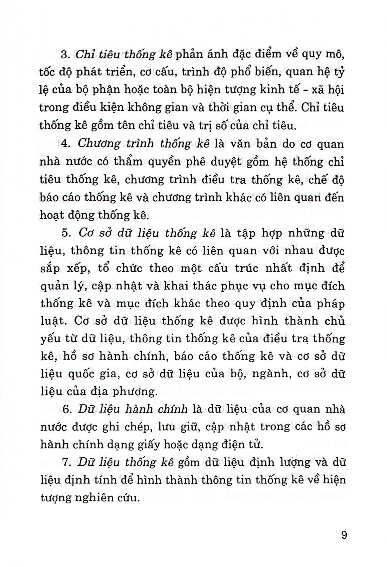 luật thống kê (hiện hành) (sửa đổi, bổ sung năm 2021) - Ảnh 5