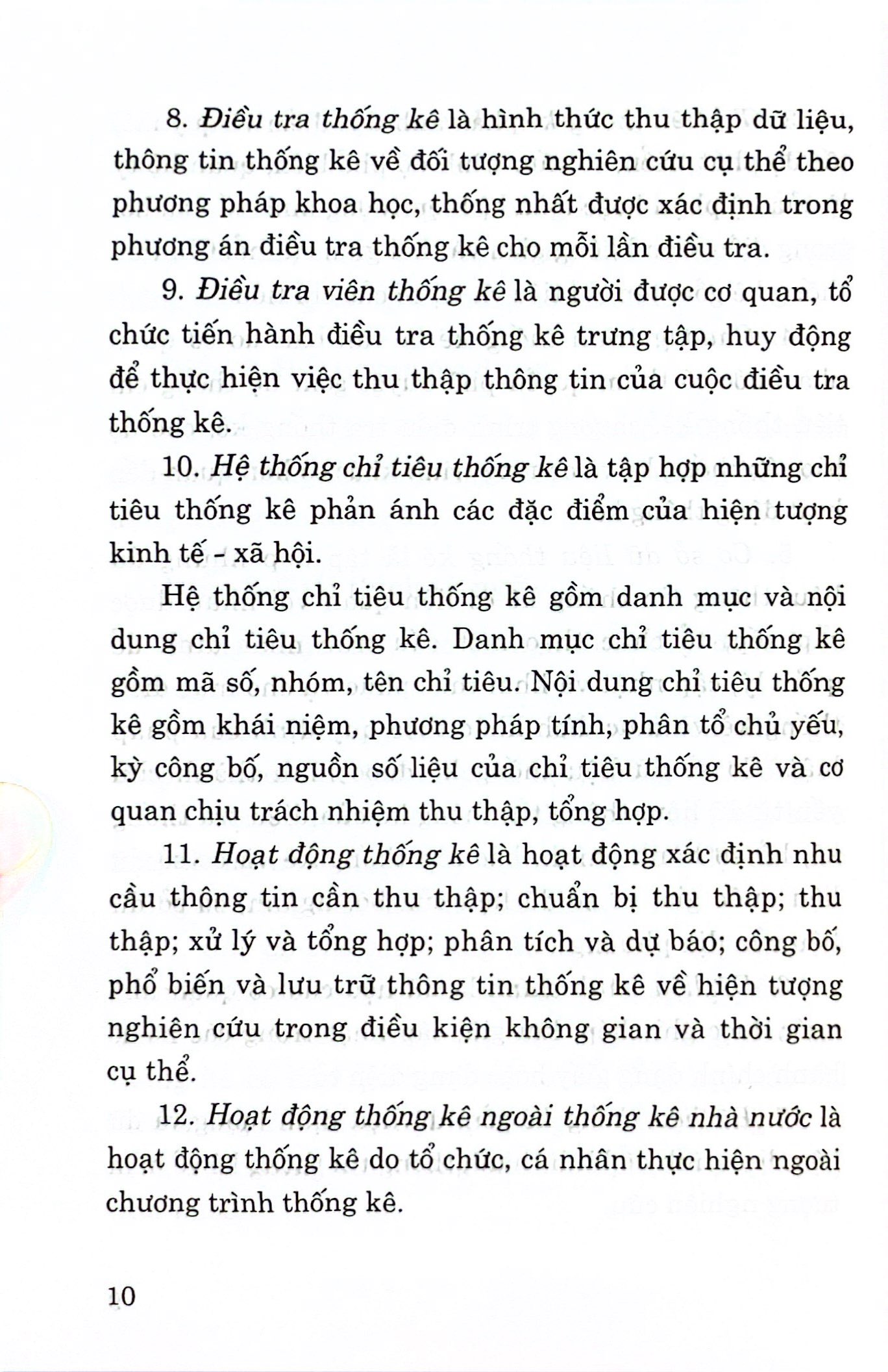 luật thống kê (hiện hành) (sửa đổi, bổ sung năm 2021) - Ảnh 6