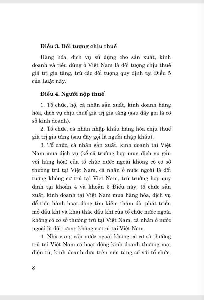 Luật Thuế Giá Trị Gia Tăng Năm 2024 - Ảnh 5