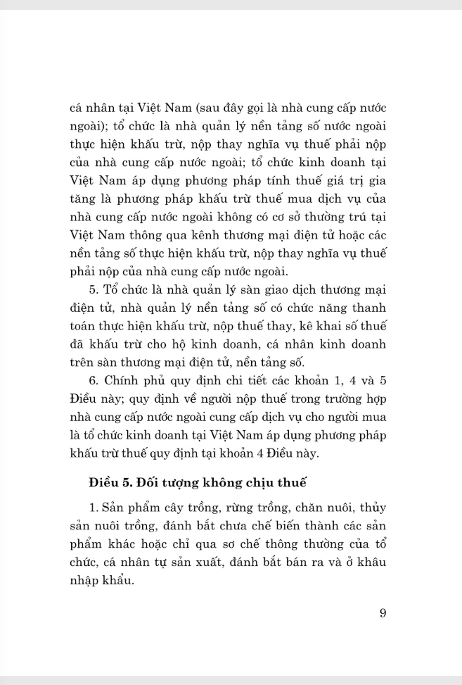 Luật Thuế Giá Trị Gia Tăng Năm 2024 - Ảnh 6