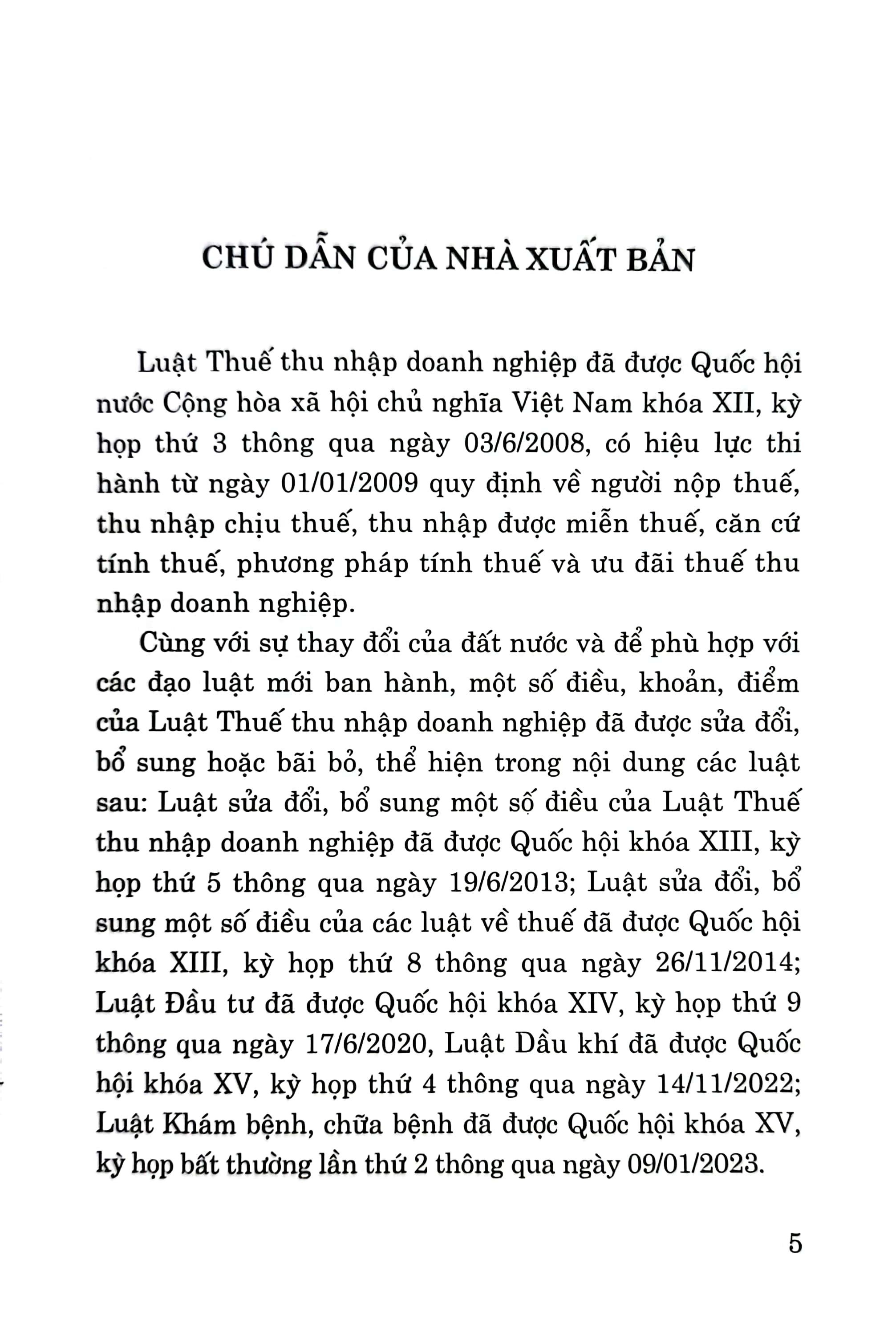 luật thuế thu nhập doanh nghiệp (hiện hành) (sửa đổi, bổ sung năm 2013,2014,2020,2022,2023) - Ảnh 3