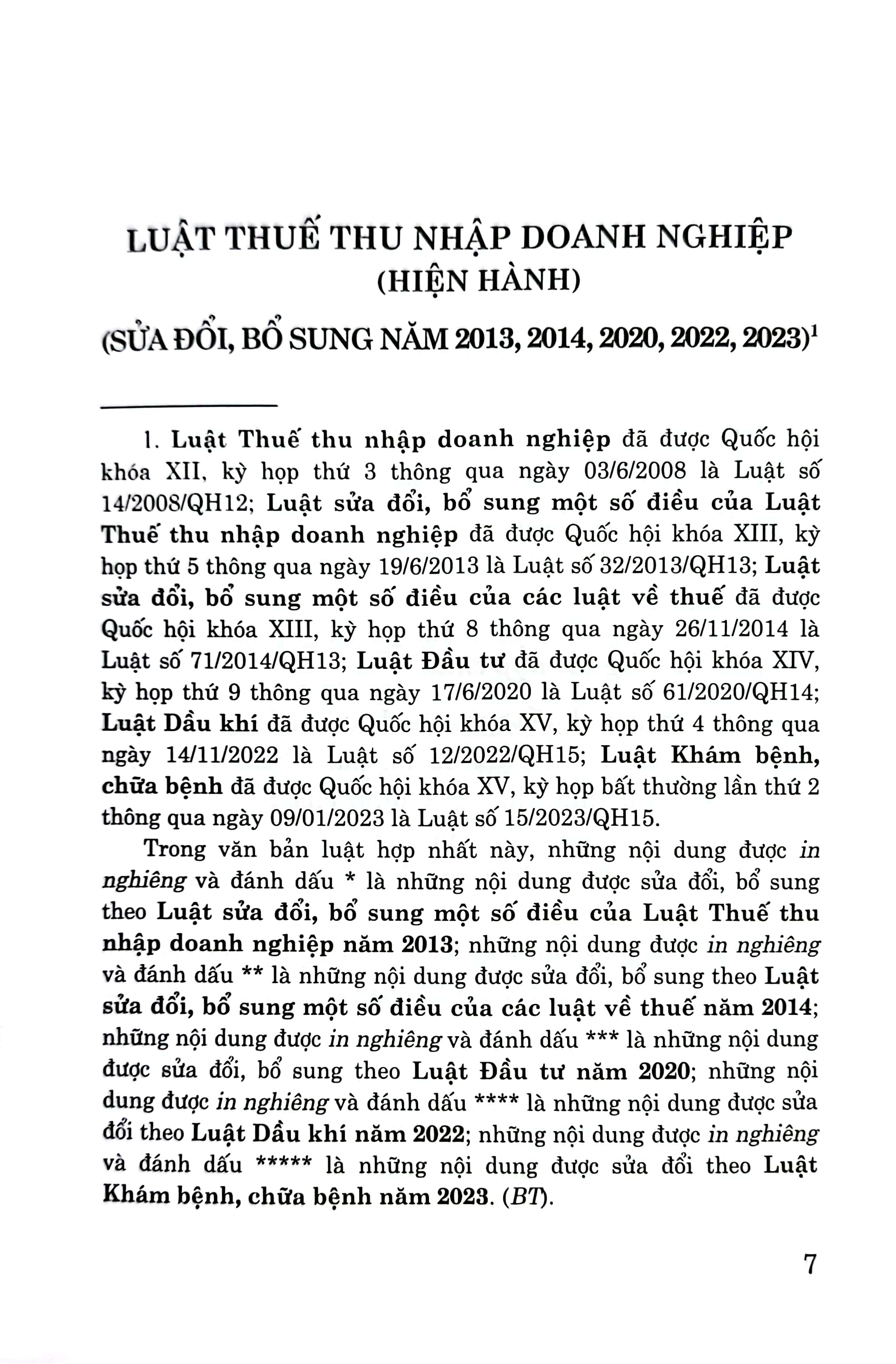 luật thuế thu nhập doanh nghiệp (hiện hành) (sửa đổi, bổ sung năm 2013,2014,2020,2022,2023) - Ảnh 5