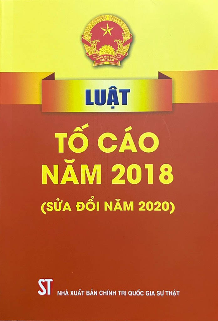 luật tố cáo năm 2018 (sửa đổi năm 2020) - Ảnh 2