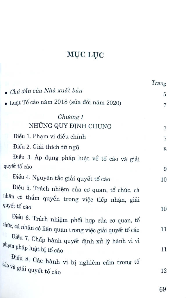 luật tố cáo năm 2018 (sửa đổi năm 2020) - Ảnh 4
