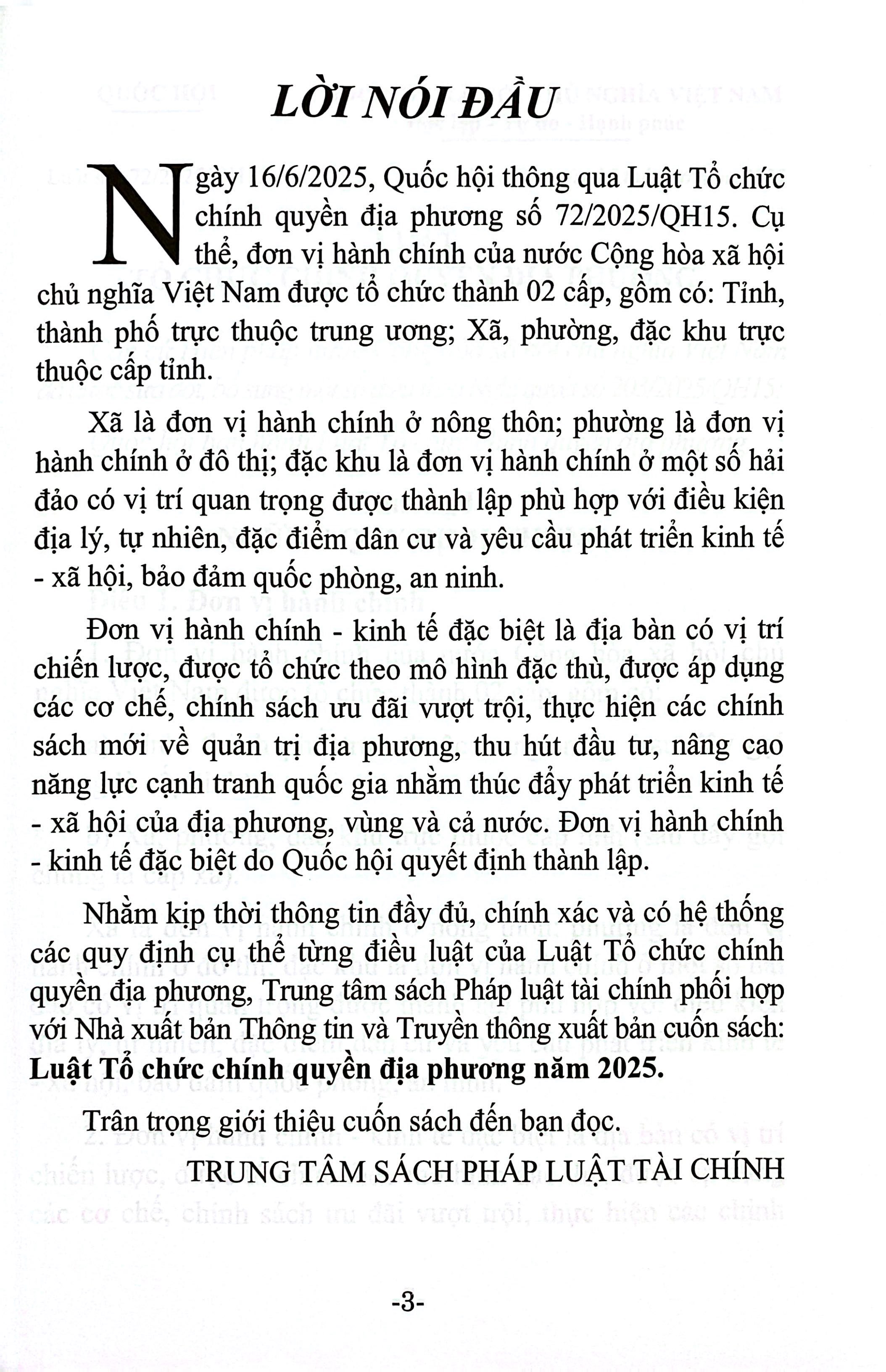 Luật Tổ Chức Chính Quyền Địa Phương Năm 2025 - Ảnh 4