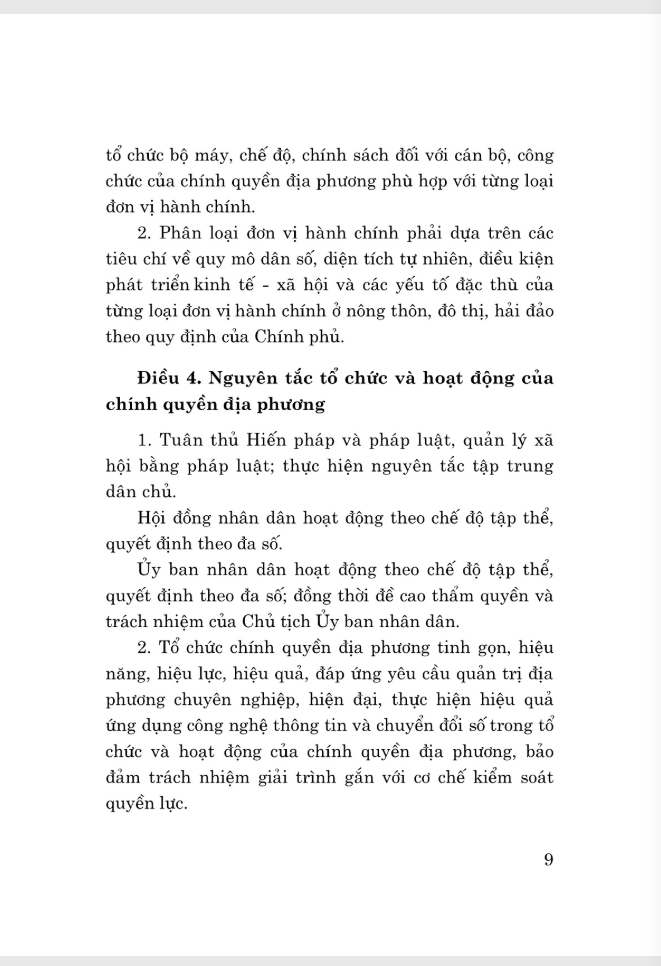 Luật Tổ Chức Chính Quyền Địa Phương Năm 2025 - Ảnh 8