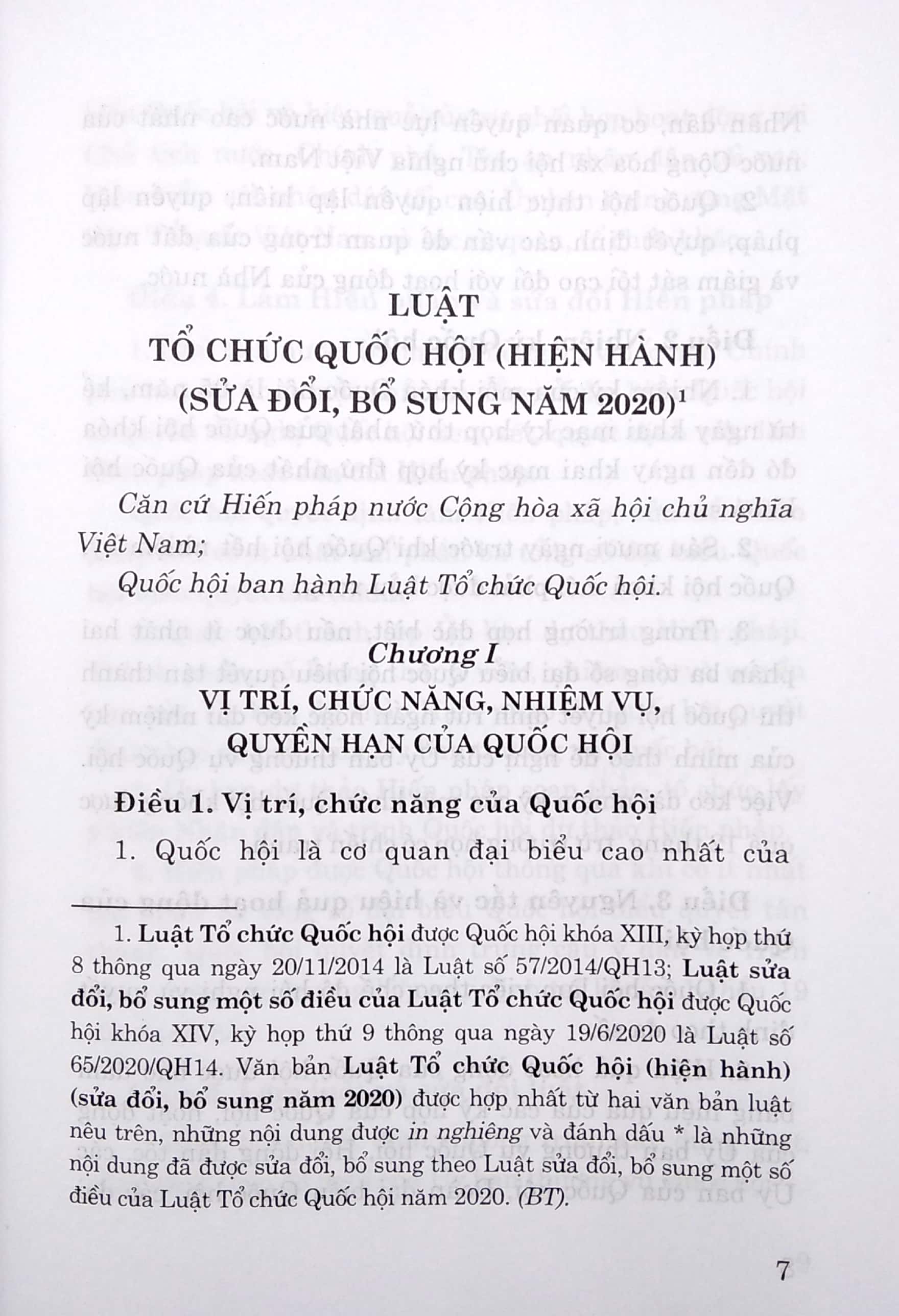 luật tổ chức quốc hội (hiện hành) (sửa đổi, bổ sung năm 2020) - Ảnh 4