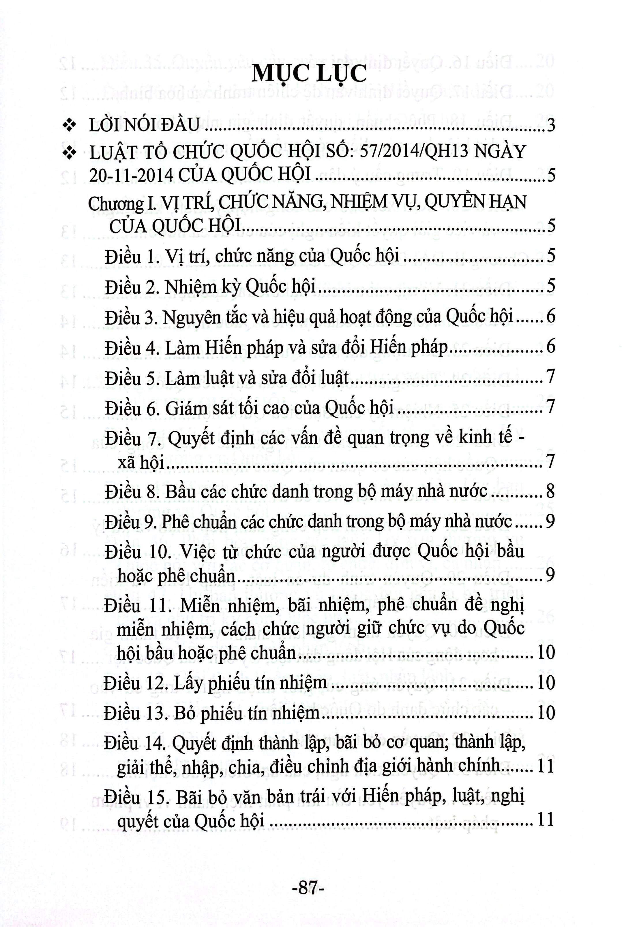 Luật Tổ Chức Quốc Hội (Hiện Hành) (Sửa Đổi, Bổ Sung Năm 2020 Và 2025) - Ảnh 3