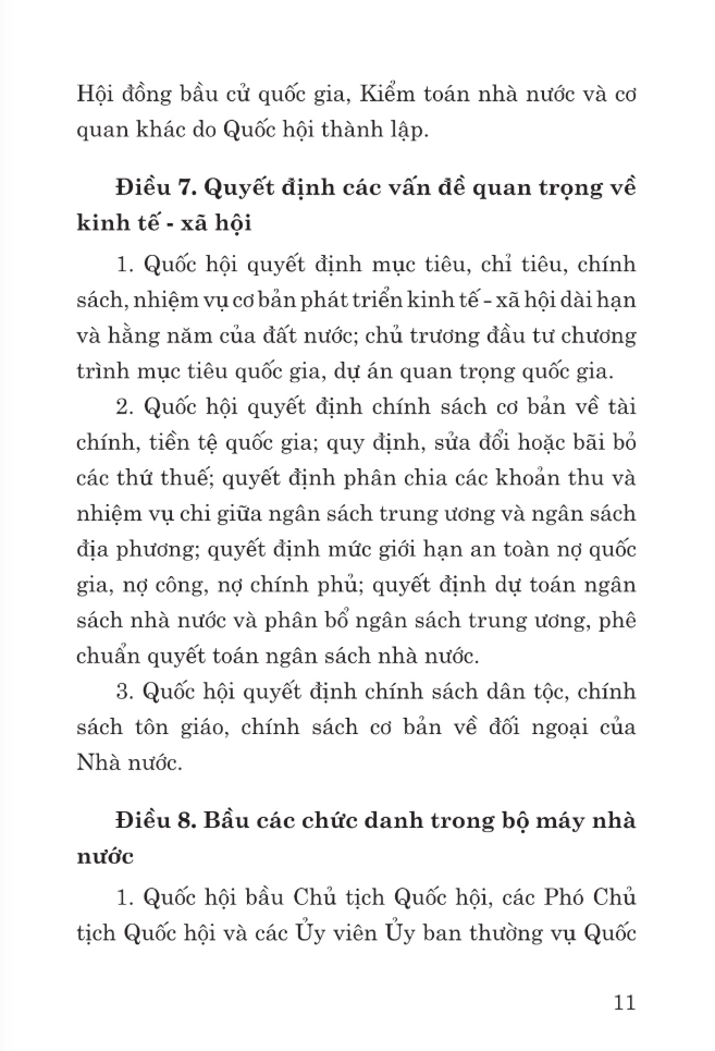 luật tổ chức quốc hội năm 2014 (sửa đổi, bổ sung năm 2020, 2023) - Ảnh 6