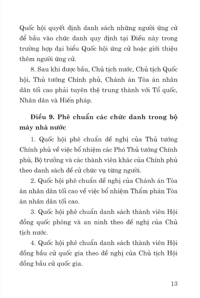 luật tổ chức quốc hội năm 2014 (sửa đổi, bổ sung năm 2020, 2023) - Ảnh 8