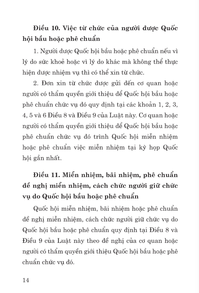 luật tổ chức quốc hội năm 2014 (sửa đổi, bổ sung năm 2020, 2023) - Ảnh 9