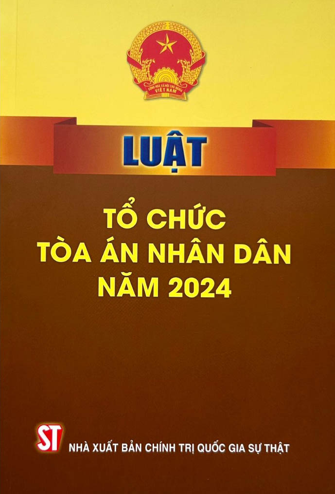 luật tổ chức tòa án nhân dân năm 2024 - Ảnh 2