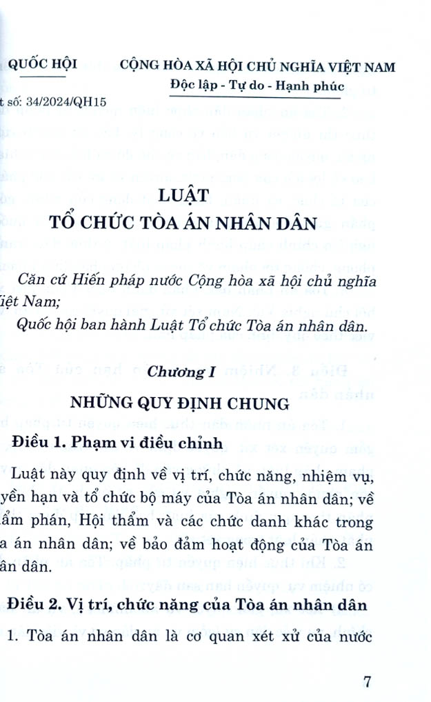 luật tổ chức tòa án nhân dân năm 2024 - Ảnh 4