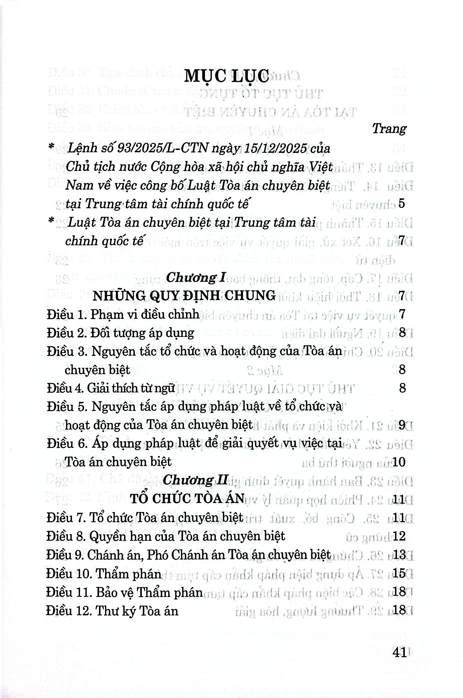 Luật Tòa Án Chuyên Biệt Tại Trung Tâm Tài Chính Quốc Tế Năm 2025 - Ảnh 3