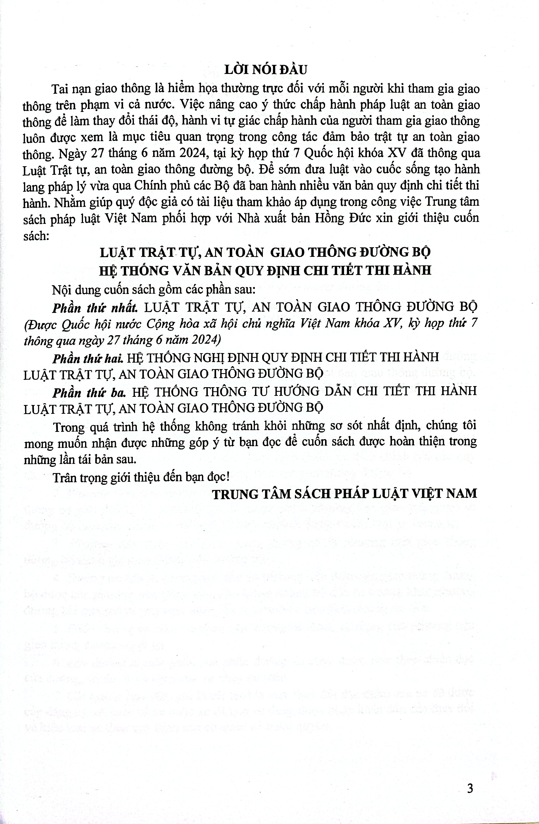 Luật Trật Tự An Toàn Giao Thông Đường Bộ, Hệ Thống Văn Bản Quy Định Chi Tiết Thi Hành - Ảnh 4