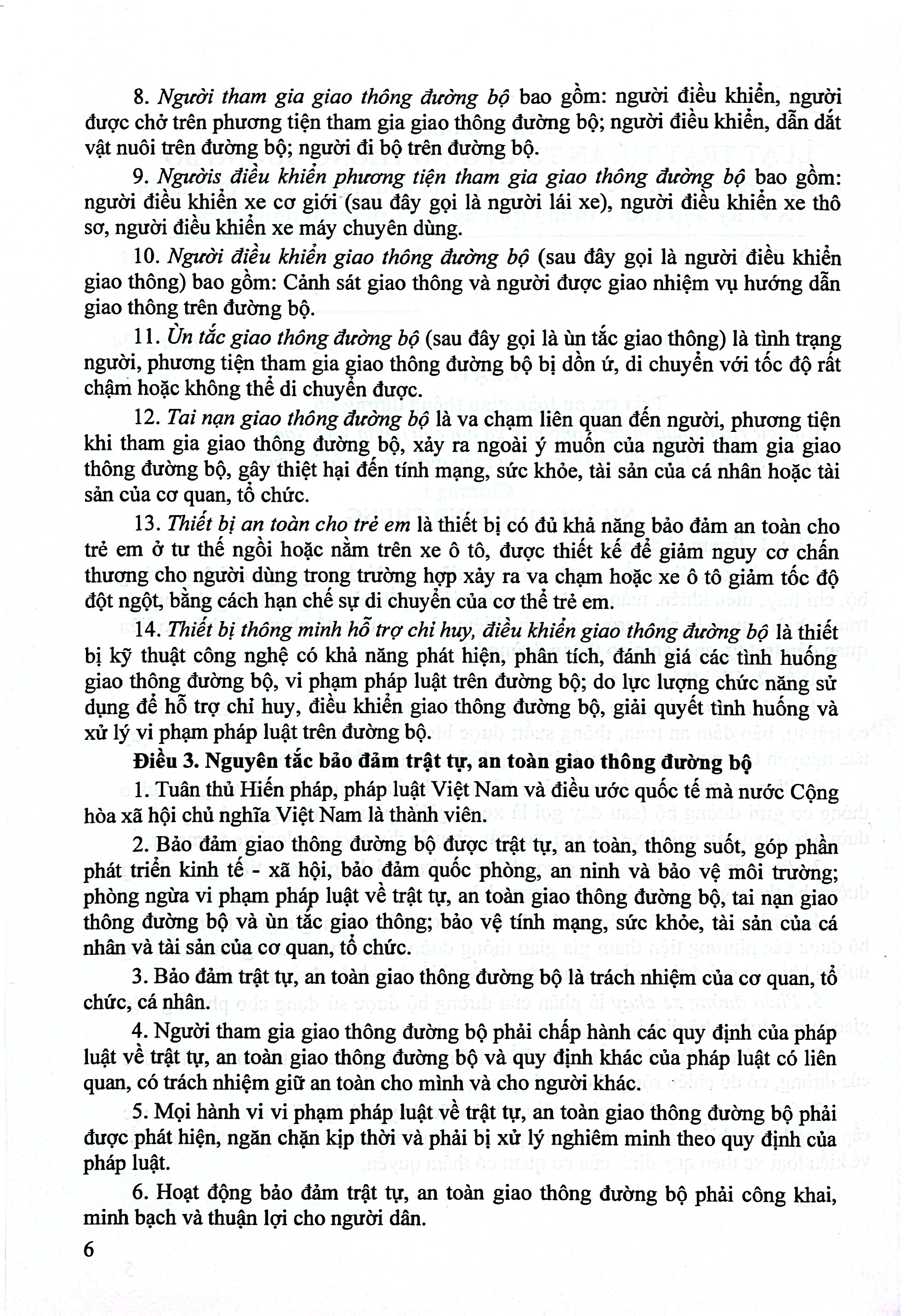 Luật Trật Tự An Toàn Giao Thông Đường Bộ, Hệ Thống Văn Bản Quy Định Chi Tiết Thi Hành - Ảnh 6