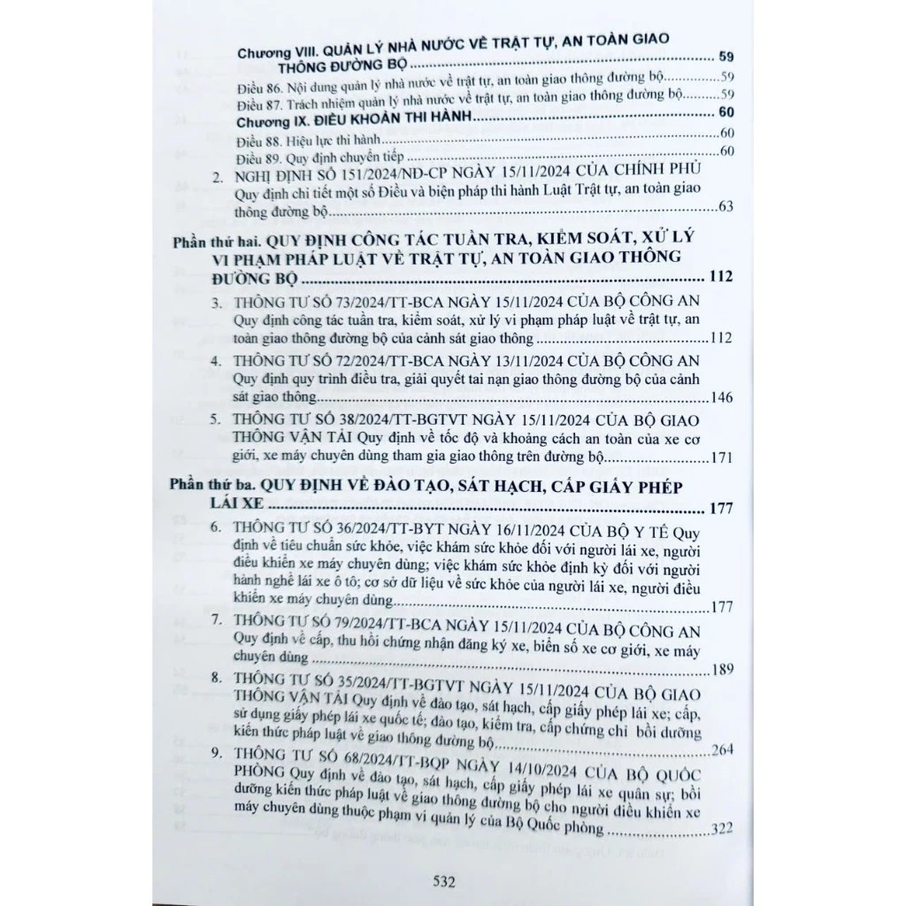 luật trật tự , an toàn giao thông đường bộ và văn bản hướng dẫn - Ảnh 8