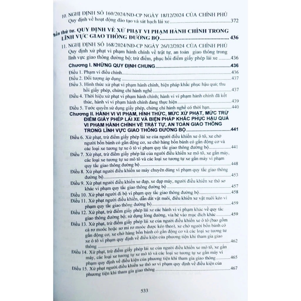 luật trật tự , an toàn giao thông đường bộ và văn bản hướng dẫn - Ảnh 9