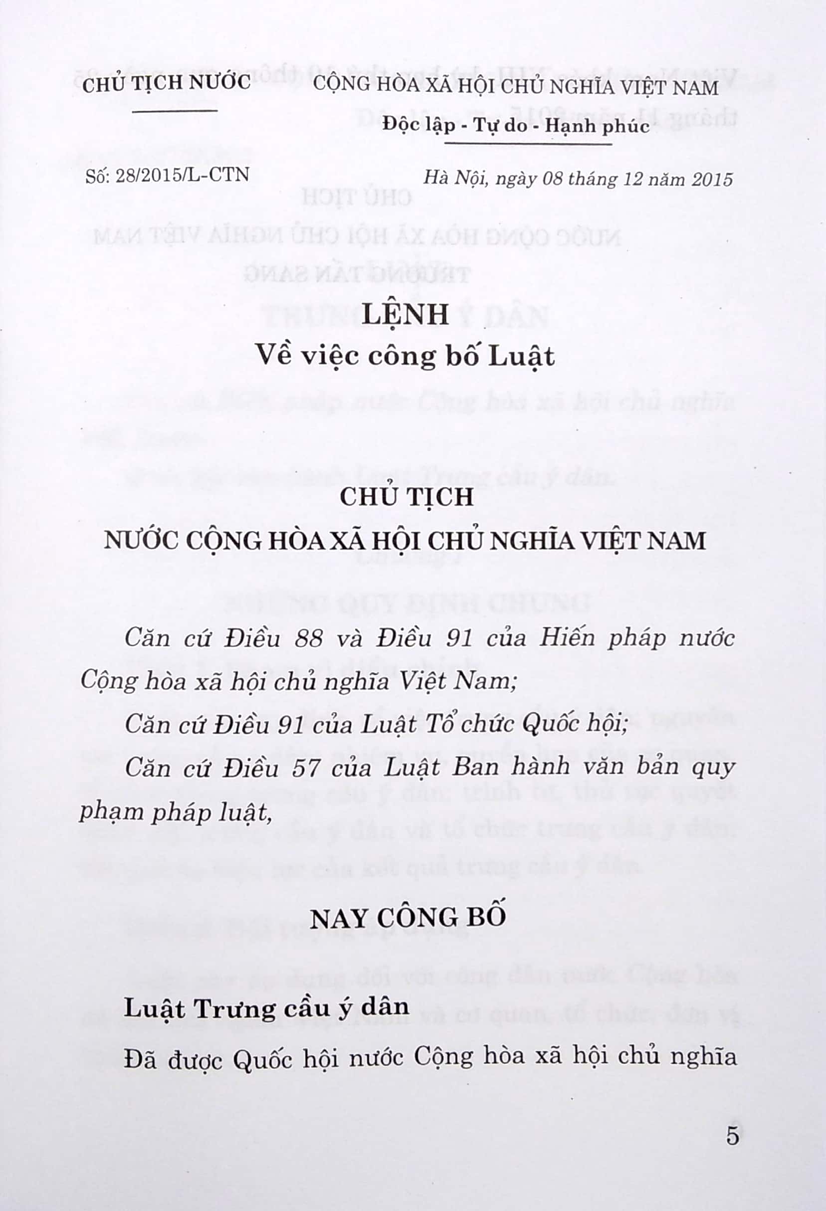 luật trưng cầu ý dân (hiện hành) - Ảnh 4