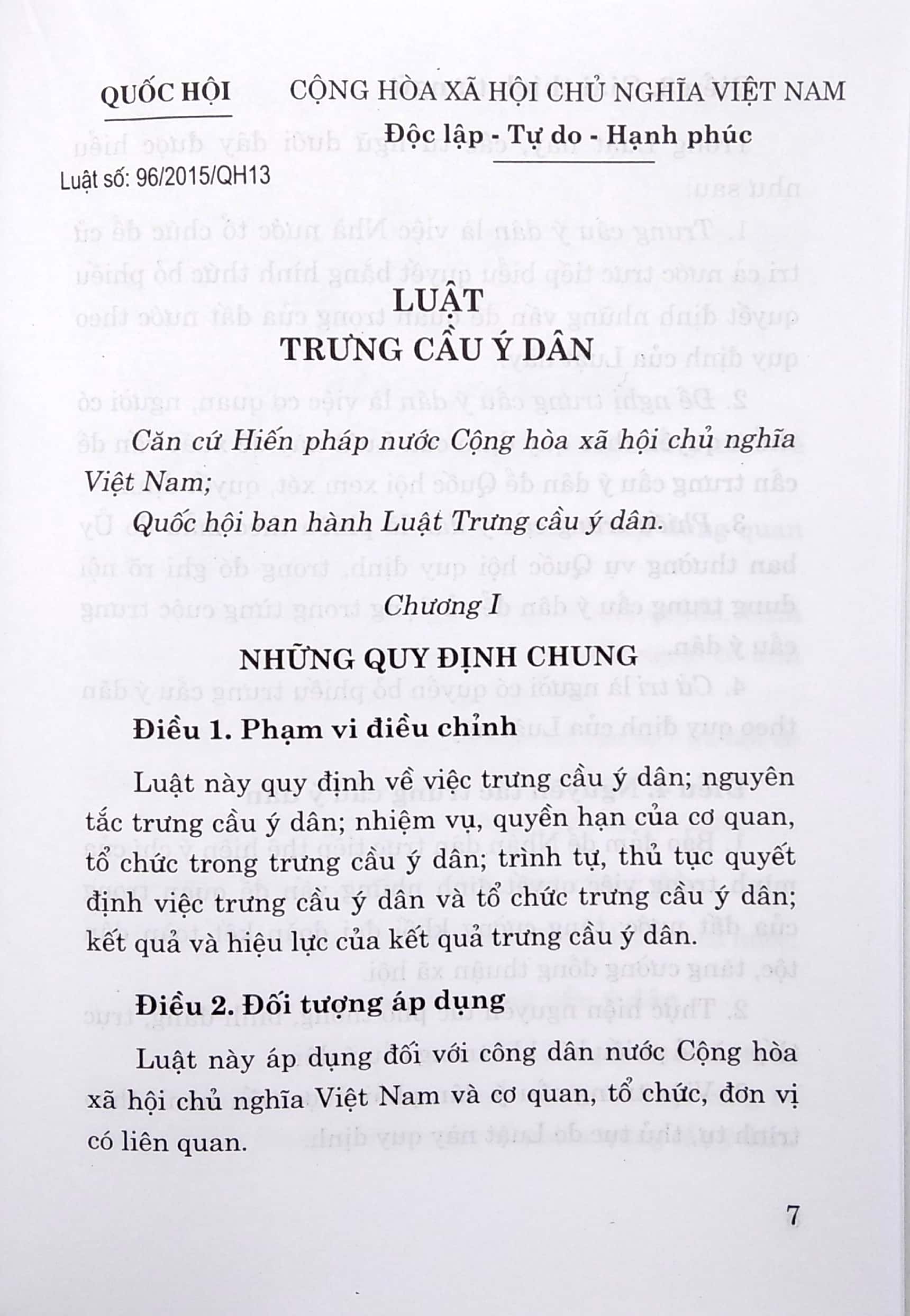 luật trưng cầu ý dân (hiện hành) - Ảnh 5