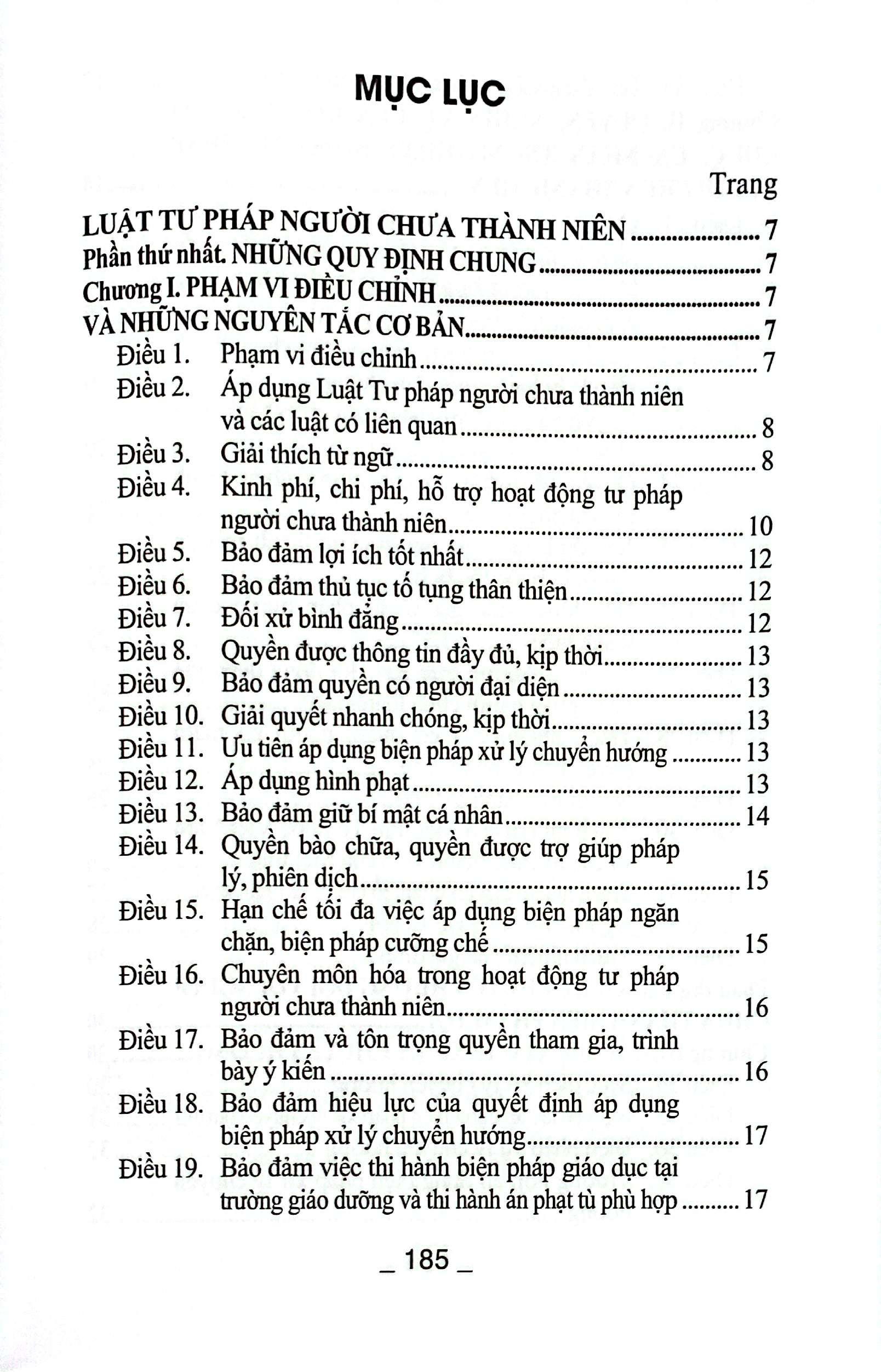 Luật Tư Pháp Người Chưa Thành Niên - Ảnh 3