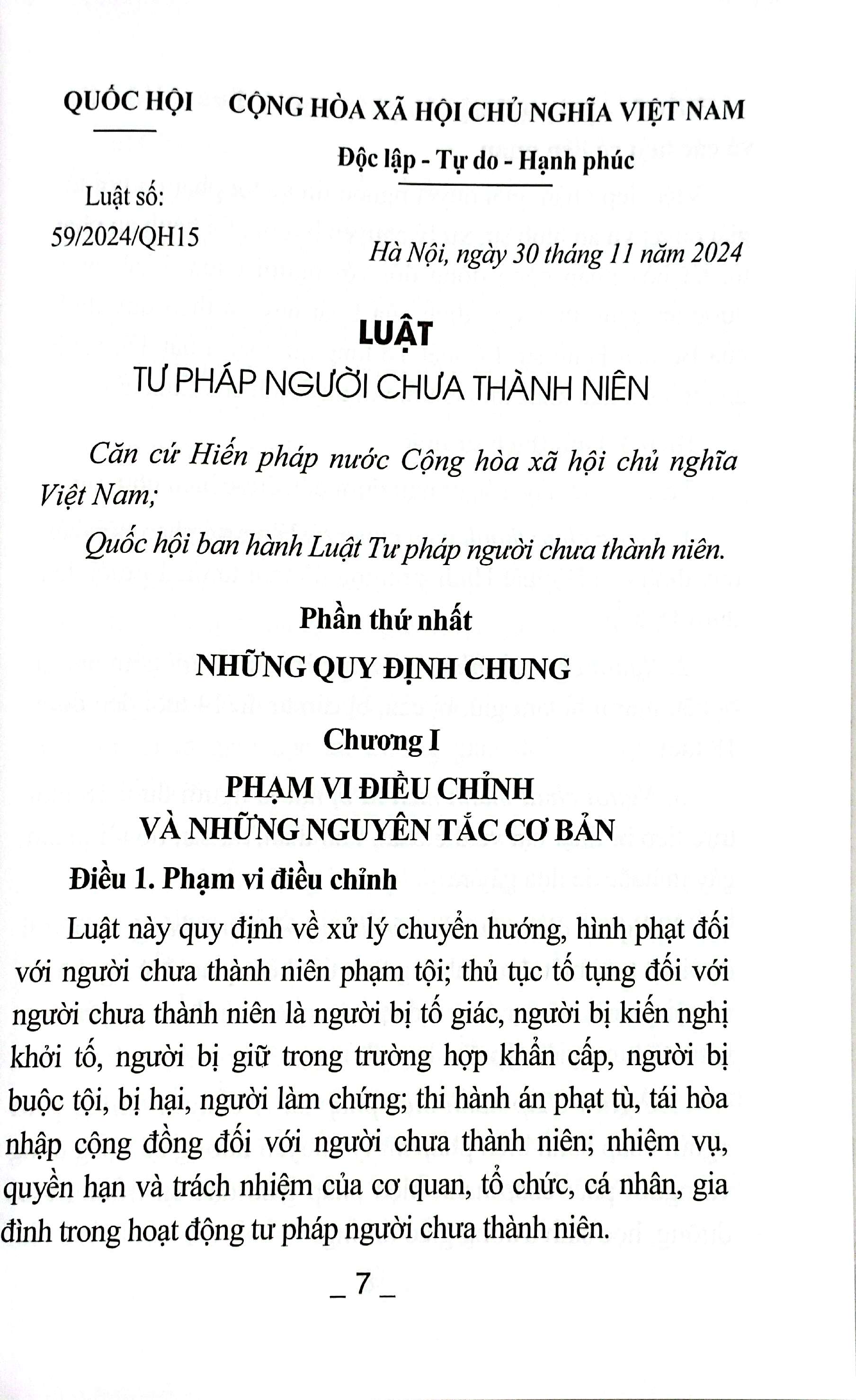 Luật Tư Pháp Người Chưa Thành Niên - Ảnh 5