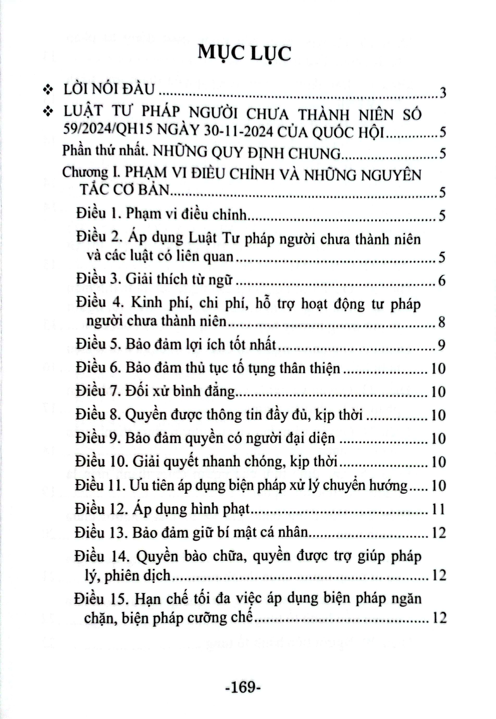 Luật Tư Pháp Người Chưa Thành Niên (Hiện Hành) - Ảnh 3