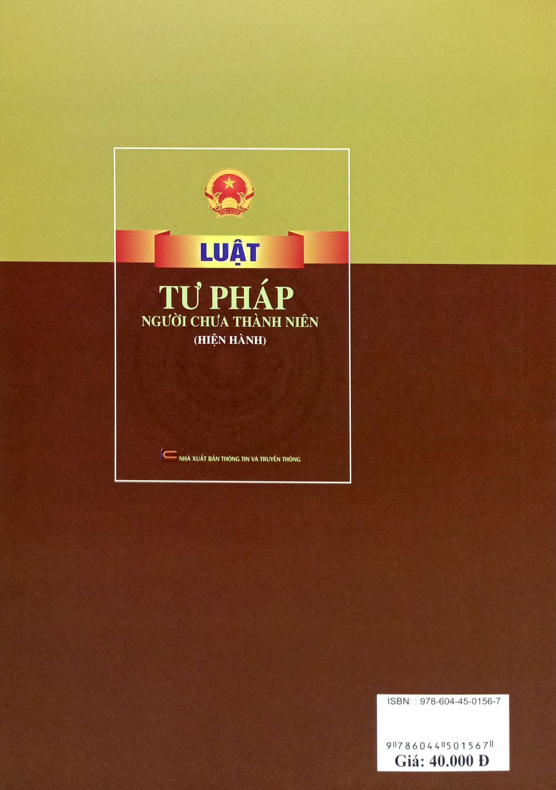 Luật Tư Pháp Người Chưa Thành Niên (Hiện Hành) - Ảnh 6