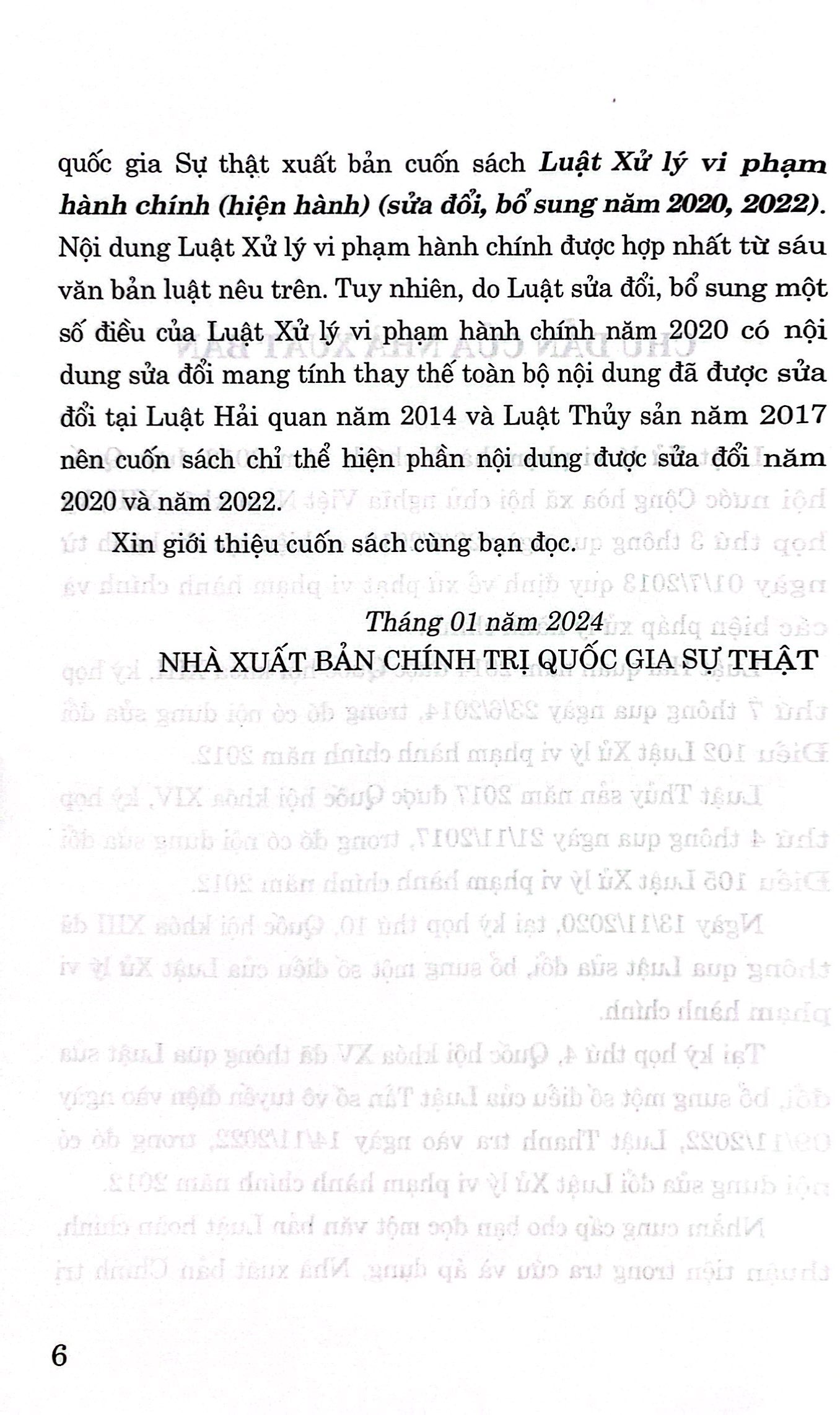 luật xử lý vi phạm hành chính (hiện hành) (sửa đổi, bổ sung năm 2020, 2022) - Ảnh 4