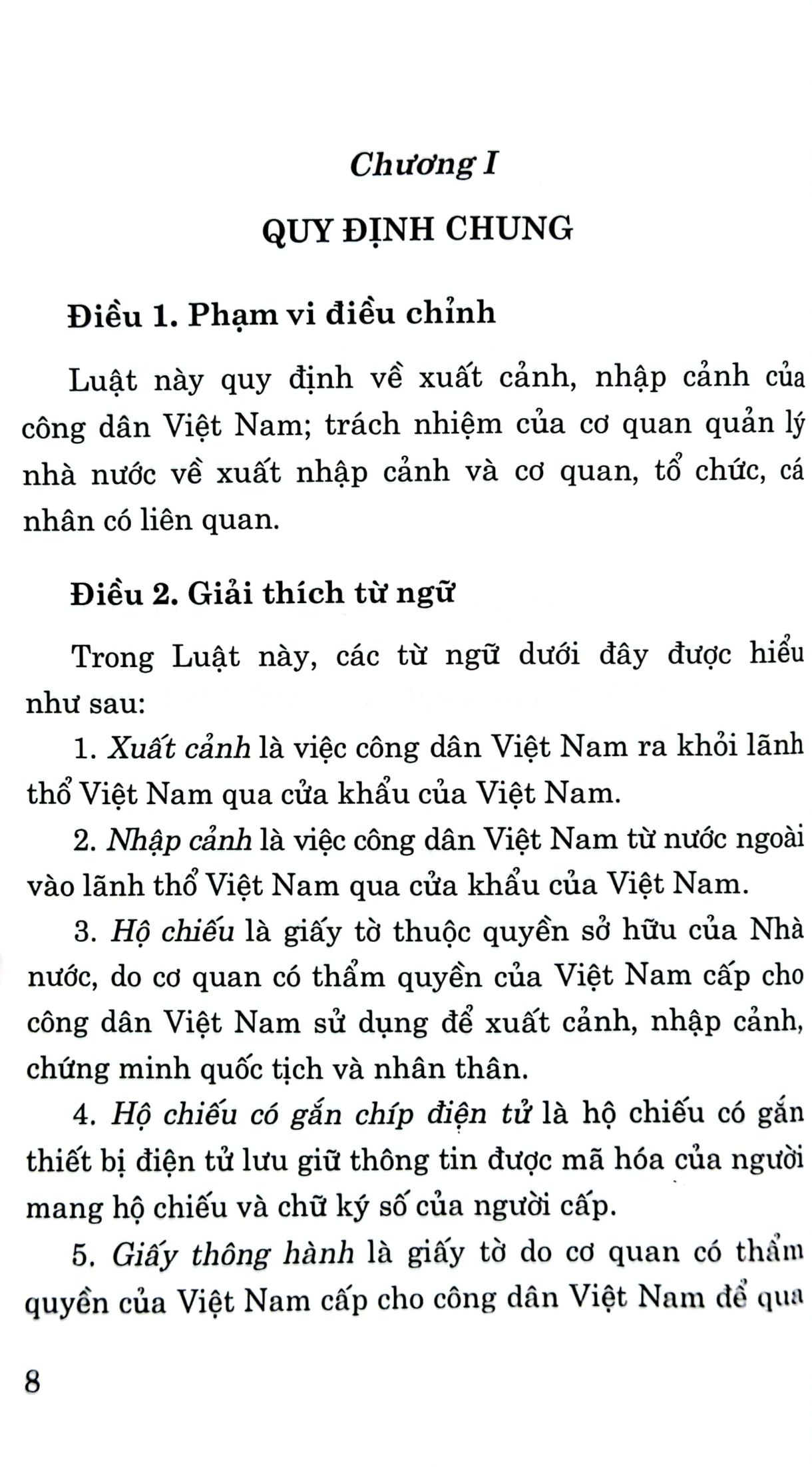 luật xuất cảnh, nhập cảnh của công dân việt nam (hiện hành) (sửa đổi, bổ sung năm 2023) - Ảnh 4