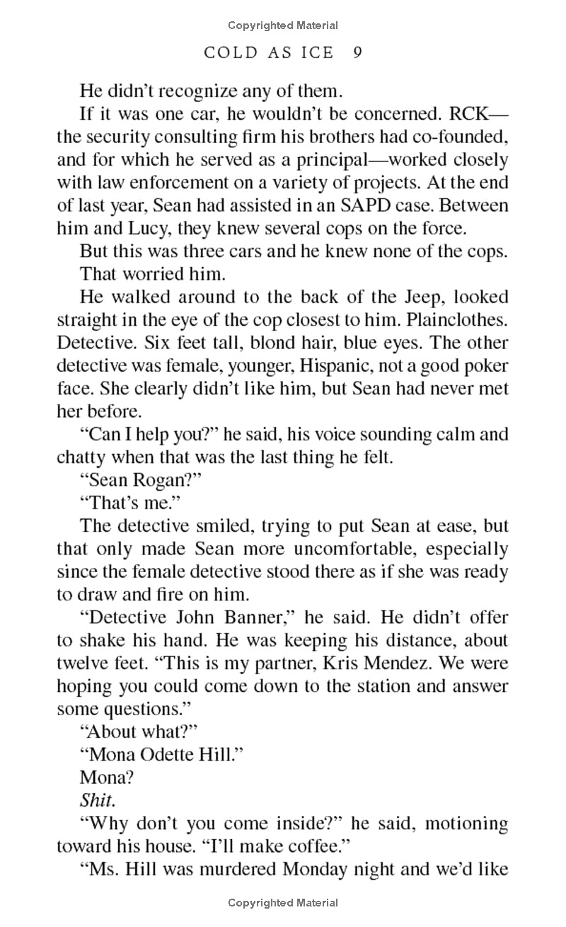 lucy kincaid novels 17: cold as ice - Ảnh 14