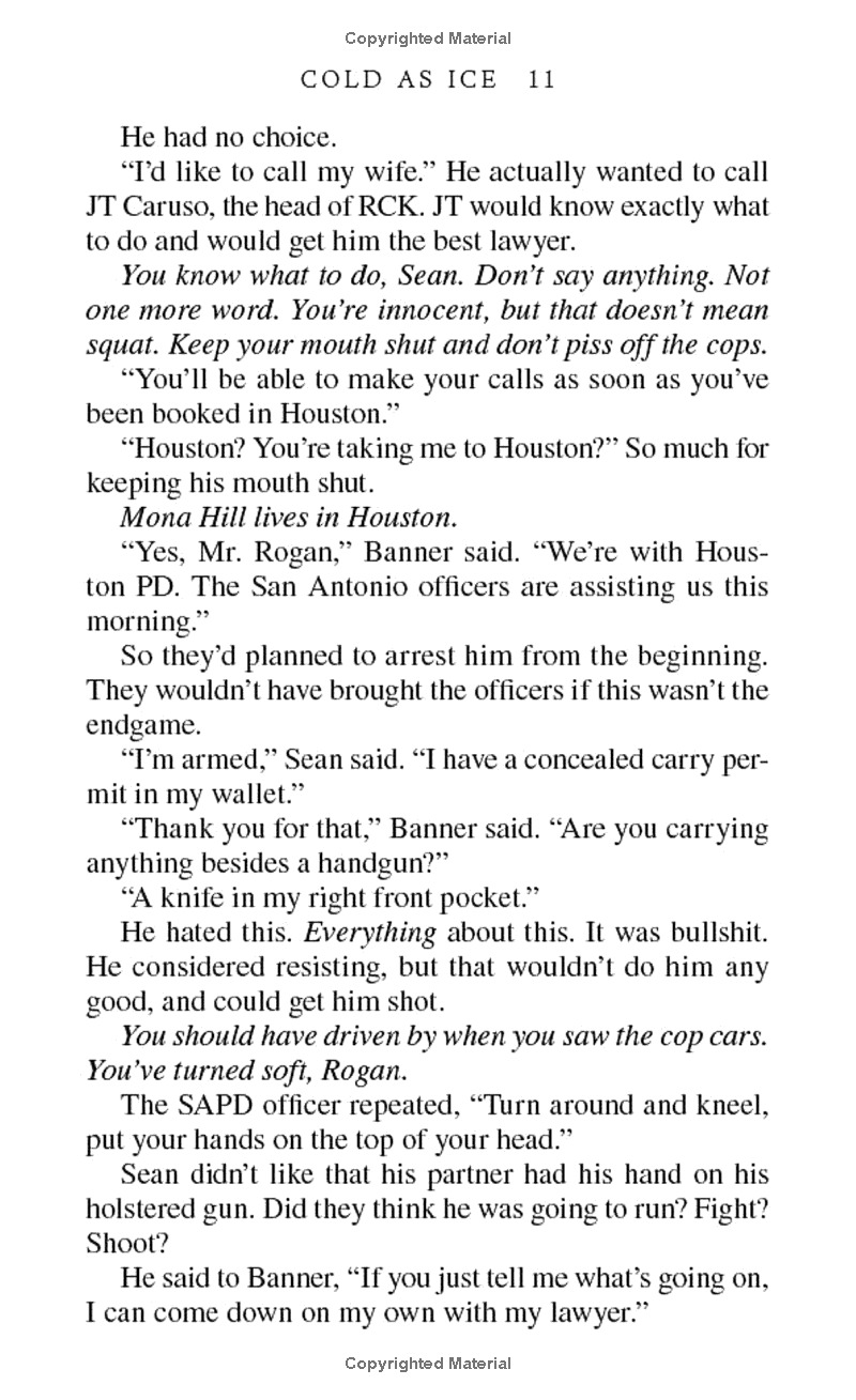 lucy kincaid novels 17: cold as ice - Ảnh 16