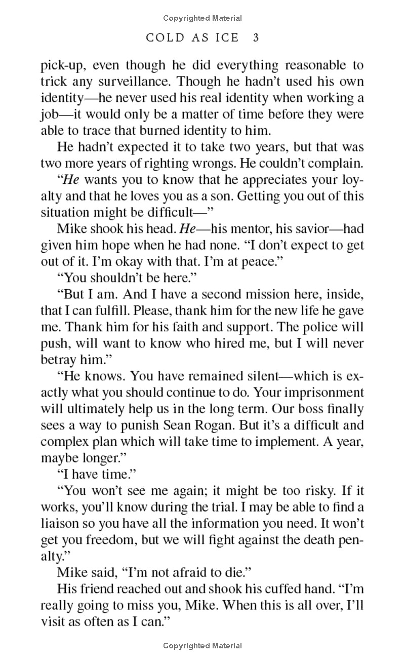 lucy kincaid novels 17: cold as ice - Ảnh 8