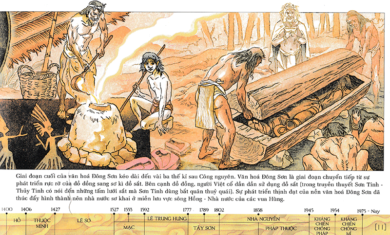 lược sử nước việt bằng tranh (tái bản 2024) - Ảnh 11