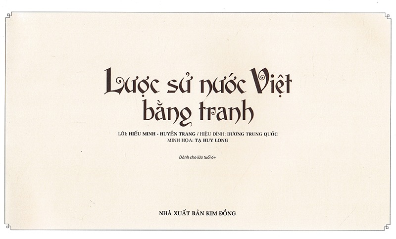 lược sử nước việt bằng tranh (tái bản 2024) - Ảnh 2