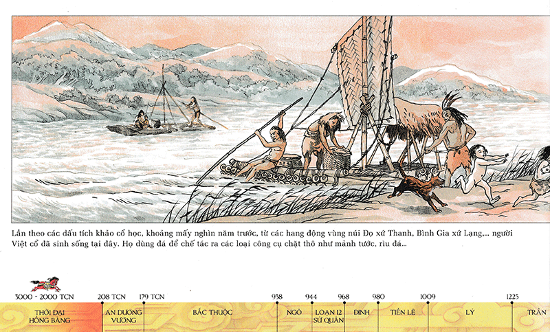 lược sử nước việt bằng tranh (tái bản 2024) - Ảnh 8