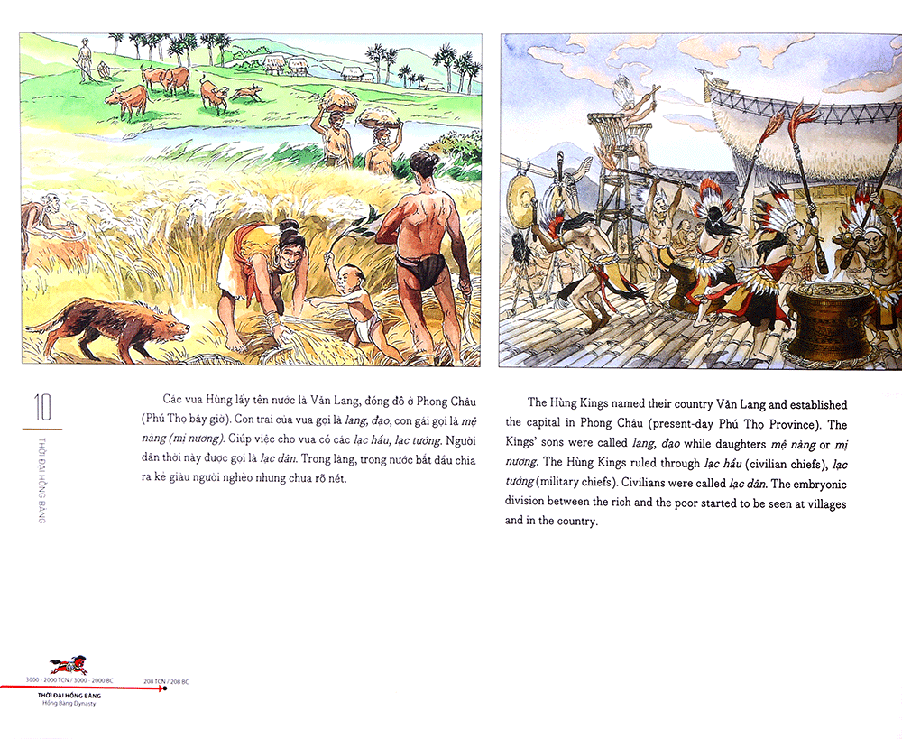 lược sử nước việt bằng tranh - viet nam - a brief history in pictures - bìa cứng (tái bản 2019) - Ảnh 11