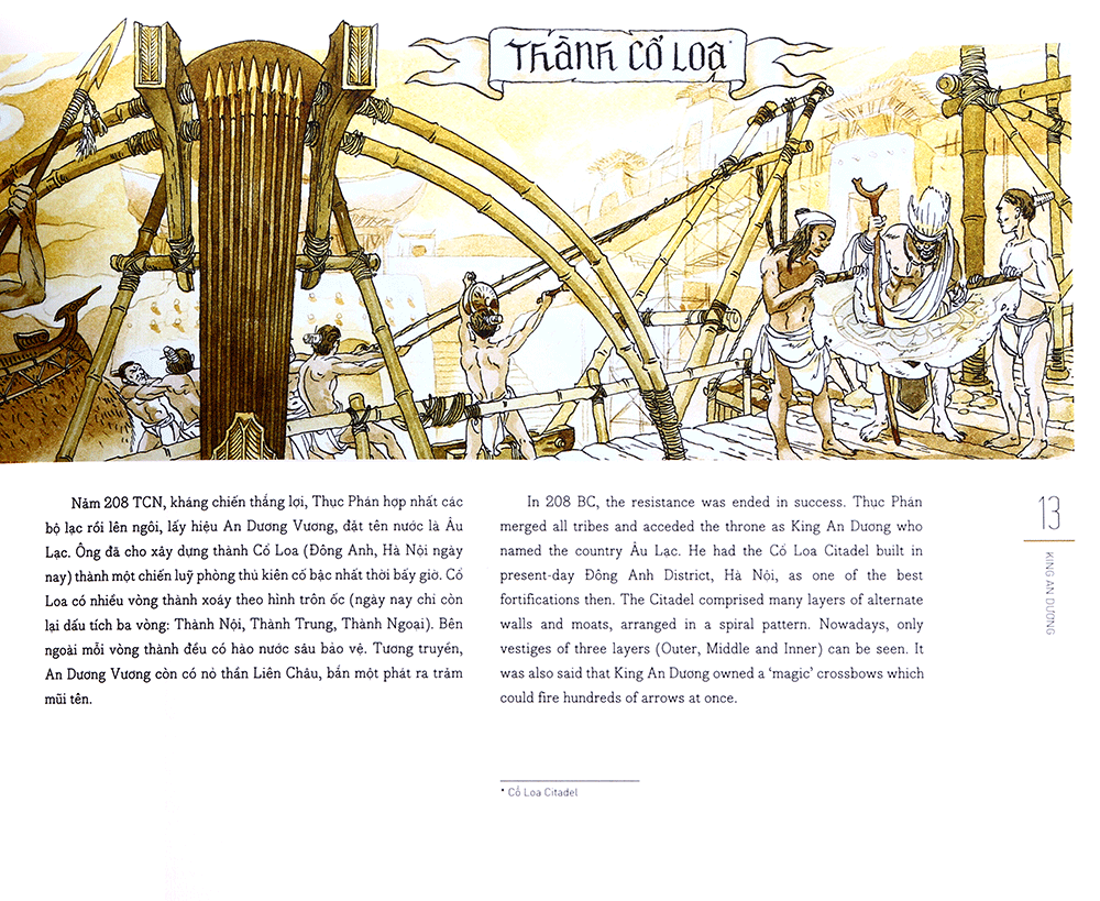 lược sử nước việt bằng tranh - viet nam - a brief history in pictures - bìa cứng (tái bản 2019) - Ảnh 14