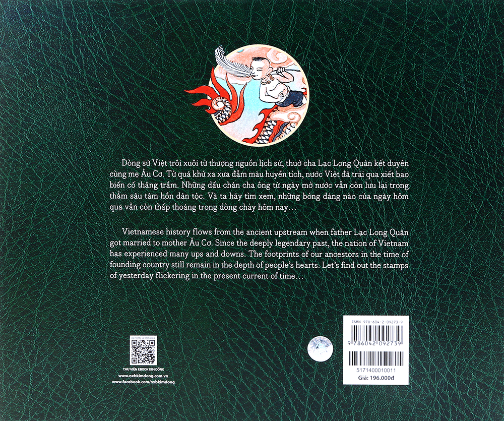 lược sử nước việt bằng tranh - viet nam - a brief history in pictures - bìa cứng (tái bản 2019) - Ảnh 3