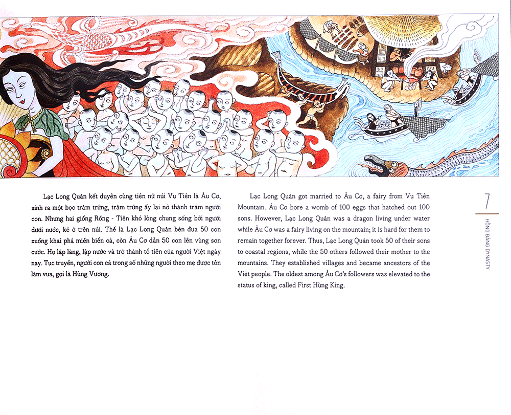 lược sử nước việt bằng tranh - viet nam - a brief history in pictures - bìa cứng (tái bản 2019) - Ảnh 8