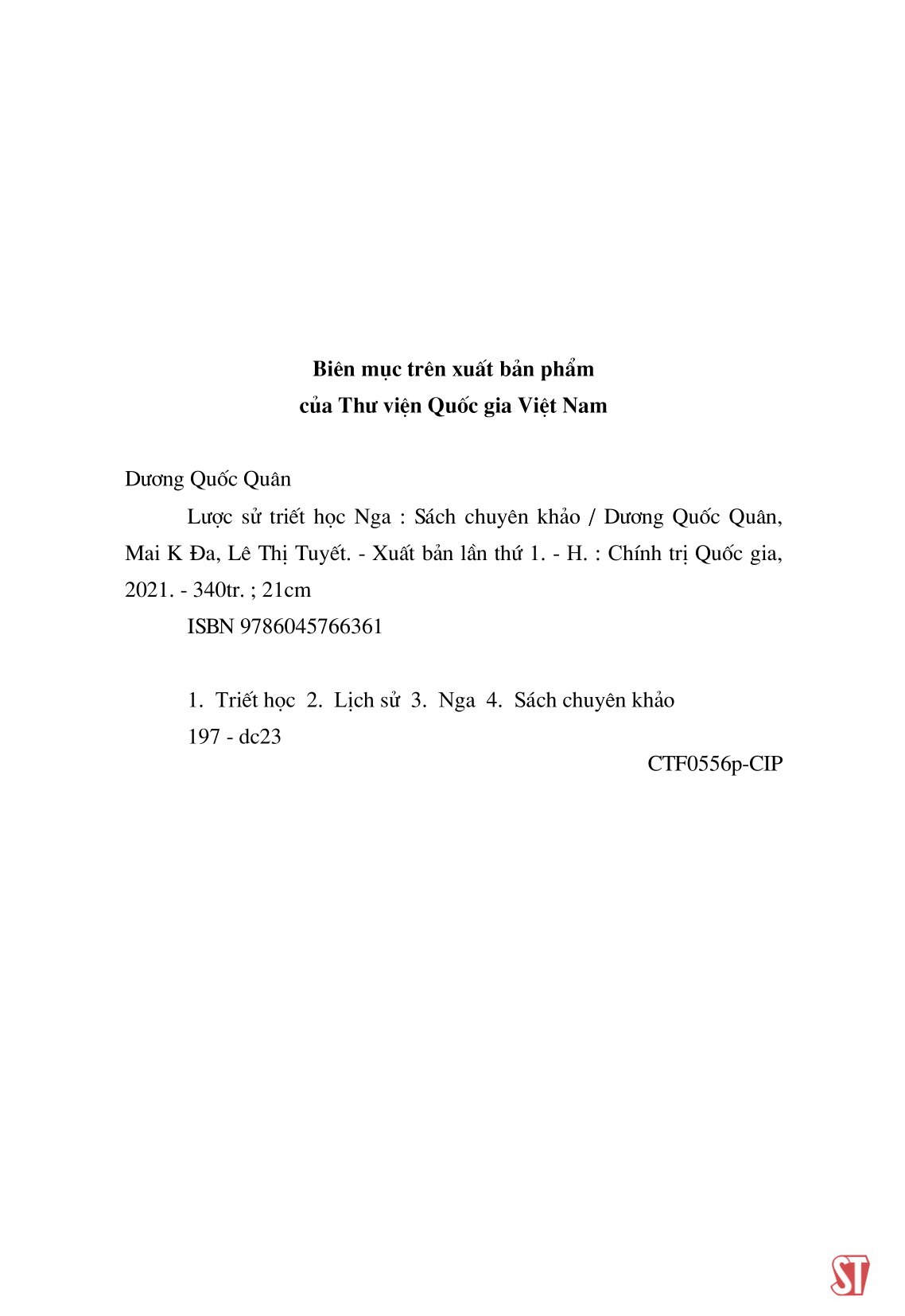 lược sử triết học nga (sách chuyên khảo) - Ảnh 4