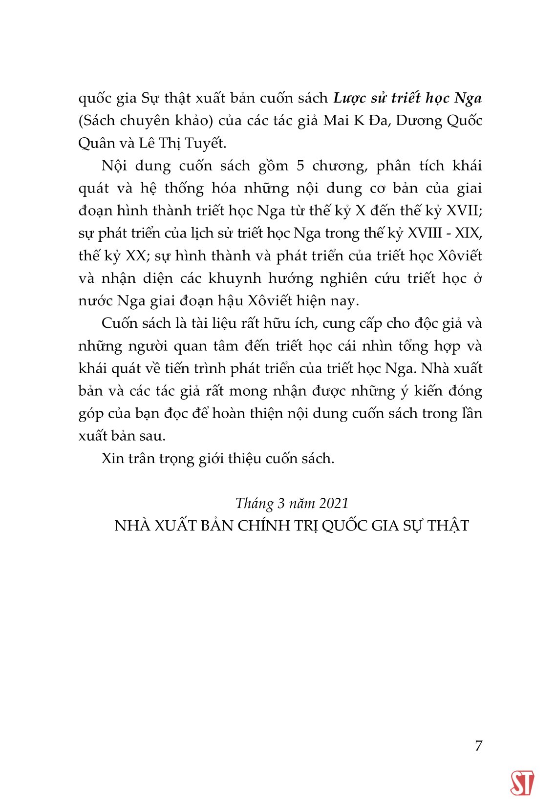 lược sử triết học nga (sách chuyên khảo) - Ảnh 8