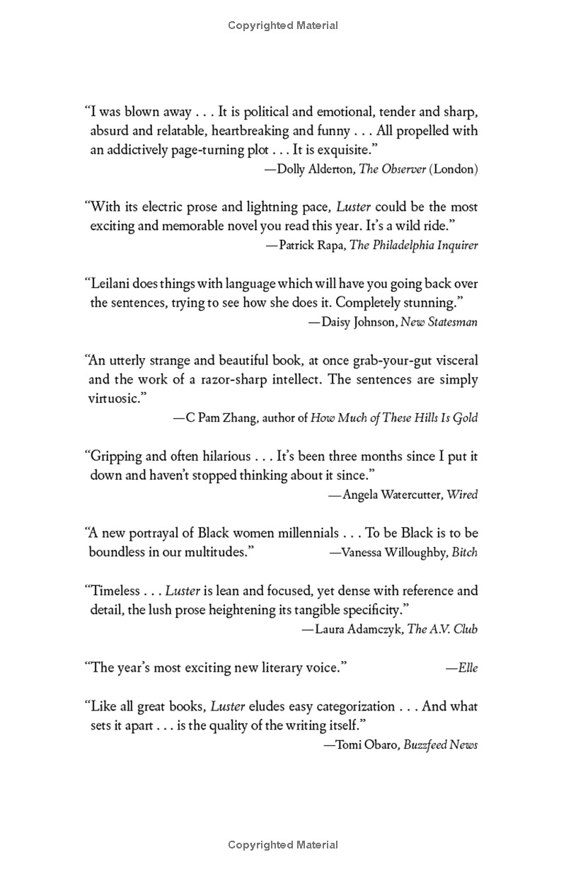 luster: a novel - Ảnh 12